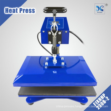 small swing away heat printing t shirt machine